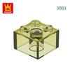 Non-Toxic 77Pcs/Lot 3003 2X2 High 4-Hole Building Blocks Moc Color Parts Compatible With Bricks Diy Children Toy Assembly Gift Box