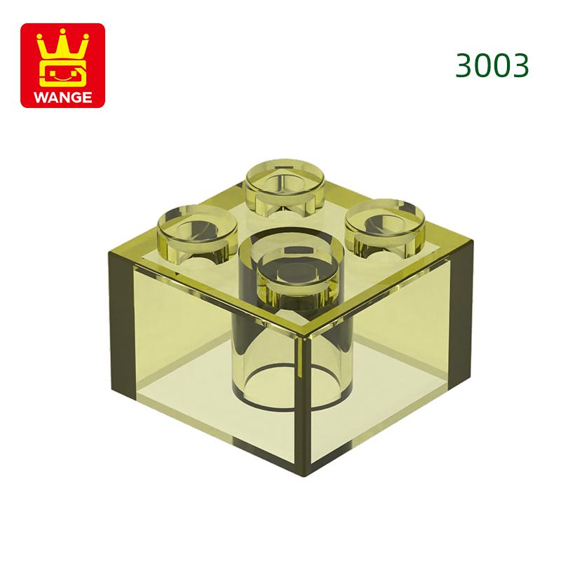 

Non-Toxic 77Pcs/Lot 3003 2X2 High 4-Hole Building Blocks Moc Color Parts Compatible With Bricks Diy Children Toy Assembly Gift Box about 77pcs