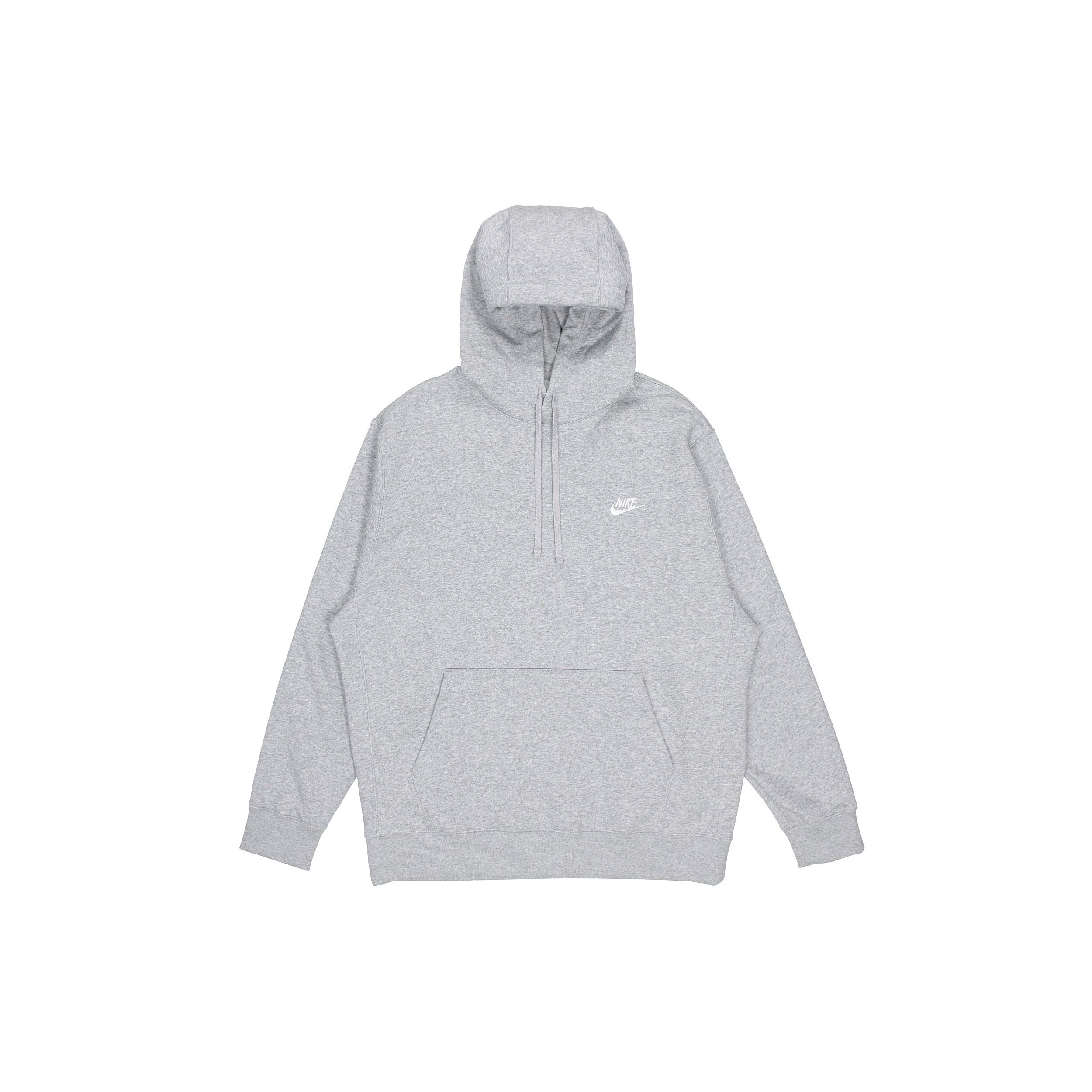 Nike Sportswear Club Hoodie Asia Sizing  Dark Grey  Men s BV2655-063 S