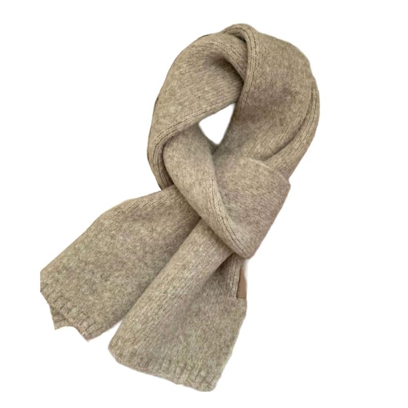 Korean Scarf Lightweight Warm Winter Wear Neck Wrap For Women Men