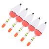 5PCS EVA Foam Fishing Slip Bobbers Long-range Casting Multiple Specifications Fish Floats Lightweight Lightwieght