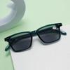 B8279-T Unisex Anti-UV Reading Glasses, Youthful Square Frame, Fashionable for Men and Women.