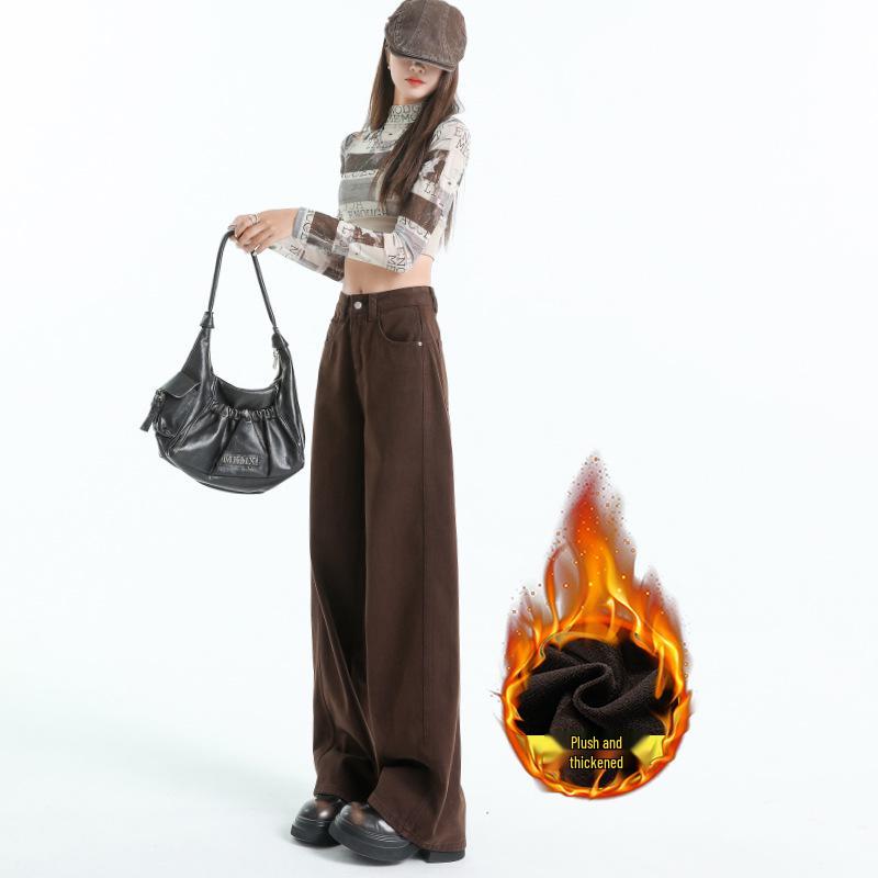 Dámské džíny s vysokým pasem a širokými nohavicemi - Kolekce jaro 2025