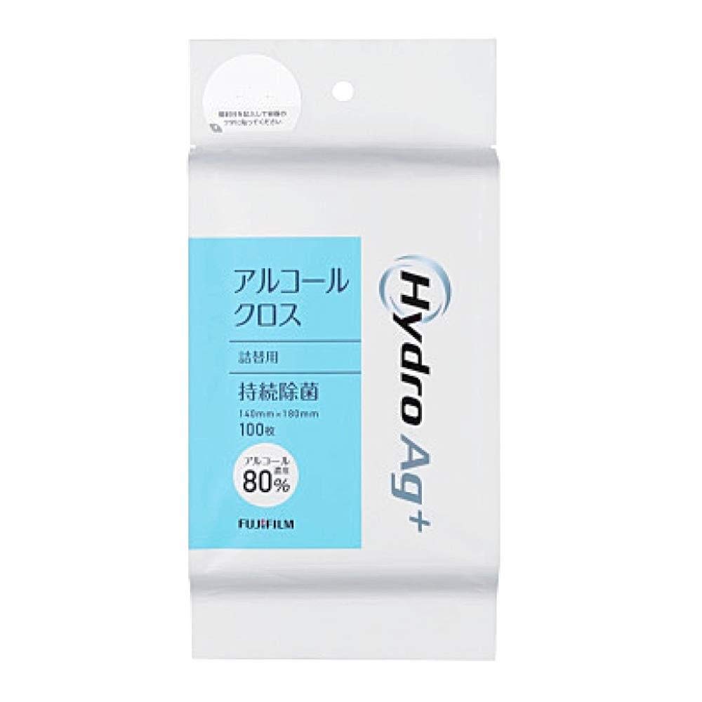 

Fujifilm Medical Hydro Alcohol High 100 Cloths Ag+ Cloths, Concentration, Refill,