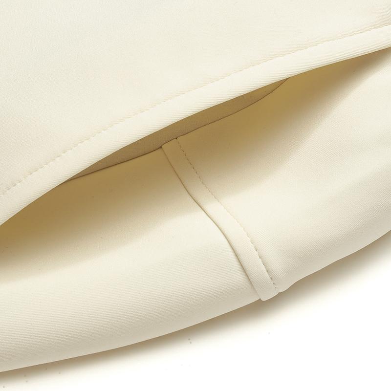 Fila Golf Series Fashion Trendy Casual Comfortable Versatile Elastic Straight Leg Knit Sports Pants Women Pants Asparagus-White A11W545613FIV