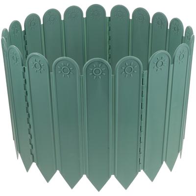 1 Bag Plastic Lawn Edging Fence Garden Border Reusable Weatherproof Low Maintenance Flower Bed Pathway Divider Landscape Fence