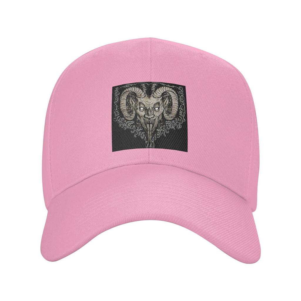 Unisex Baseball Hats Krampus Nacht Baphomet Goat Head Outdoor Streetwear Summer Sports Baseball Caps Hip Hop Cap Casquette Hats