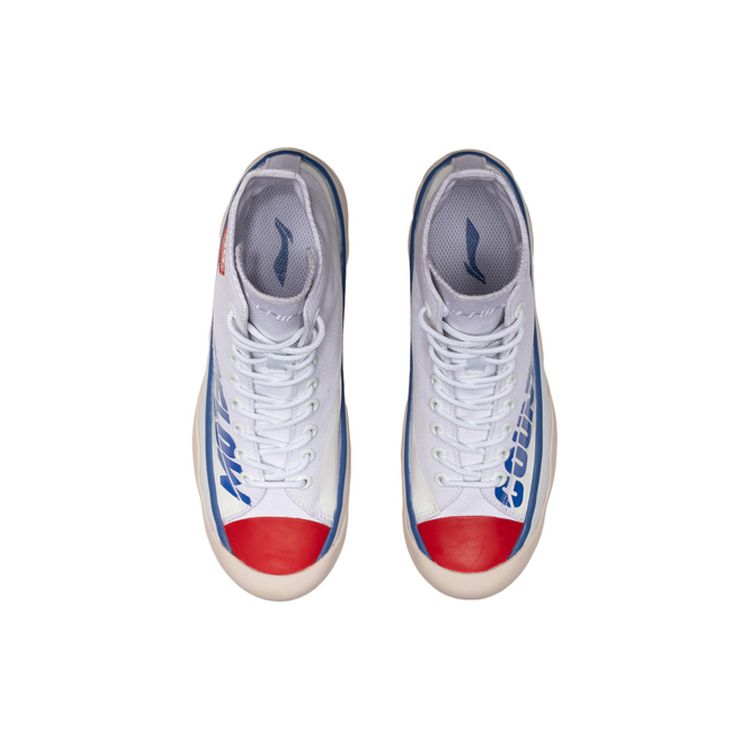 Li Ning CF The One Series Metal Pioneer Women Sneakers White AGCQ294-1