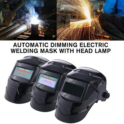 Welding Mask Automatic Dimming Large View True Color High Temperature Resistant Welder Auto Darkening Welding Helmet Tools