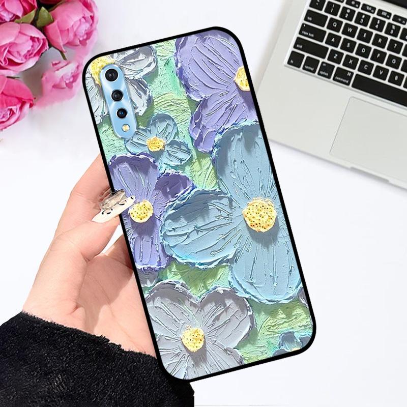 For Vivo iQOO Neo 855 5G Case iQOO Z5 Cute Cartoon Astronaut Soft Silicone TPU Phone Cover For VIVO S1 Y7S 4G Global Coque Funda