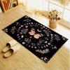 Butterfly Moon Mushroom Carpet Rug for Living Room Bedroom Home Sofa Decoration,Kids Play Non-slip Floor Mat