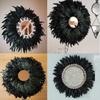 1/10M Rooster Feather Trim Sewing Crafts DIY Christmas Plume Natural Feather Ribbon Jewelry Making Wedding Party Decor