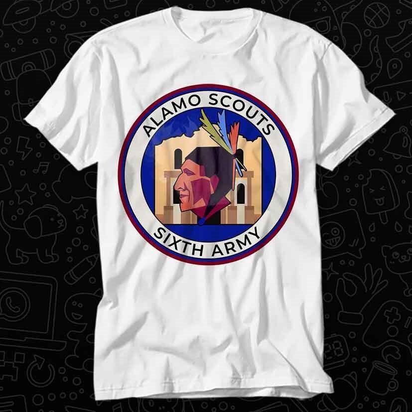 

Alamo Scouts Retro WW2 World War II T Shirt 403 M