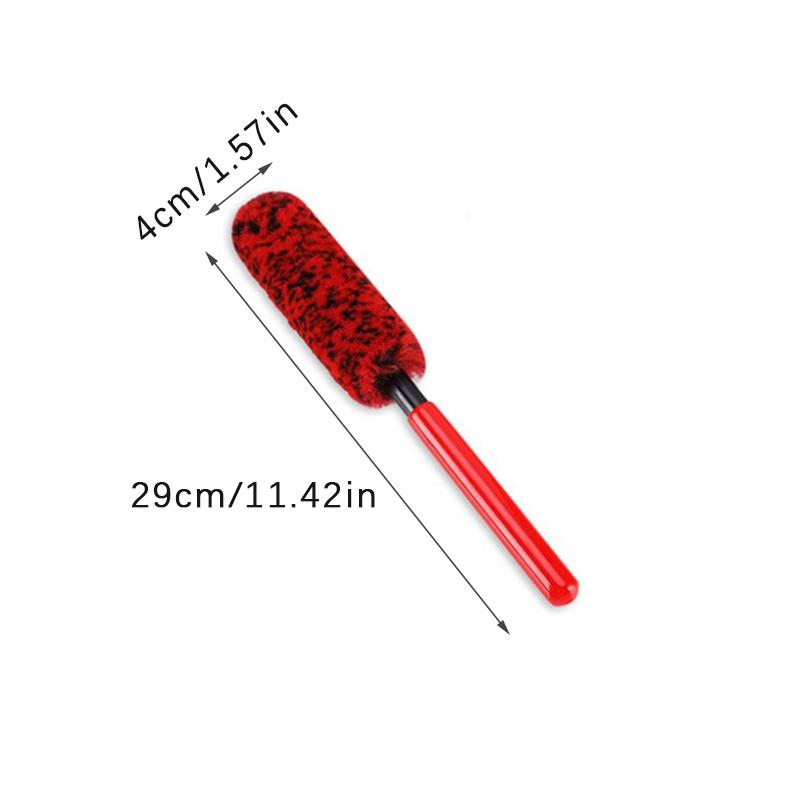 Auto Wheel Detailing Brush Bendable Wheel Woolies Car Cleaning Tools for Car Rim Tire Washing Easily Clean