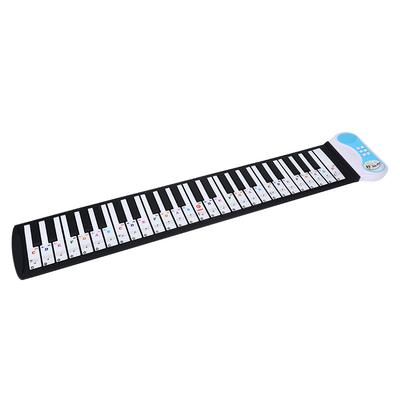 Autocollant Transparent Amovible pour Clavier de Piano pour Pianos Électroniques 61/88 Touches (Coloré)