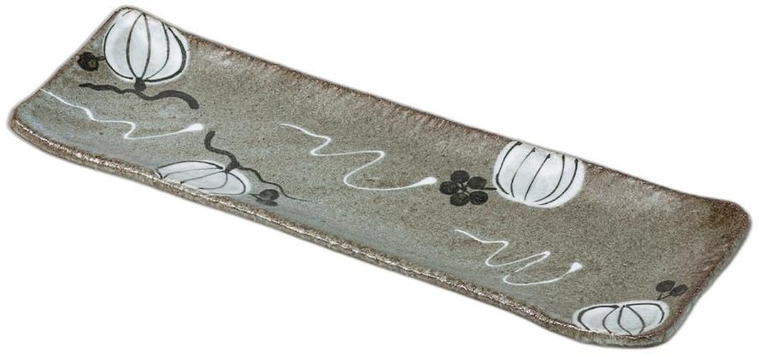 

Sankirai Long Plate x x Protruding Setomonohonpo [34.5 10.8 2.5cm] Plate, Ceramic,
