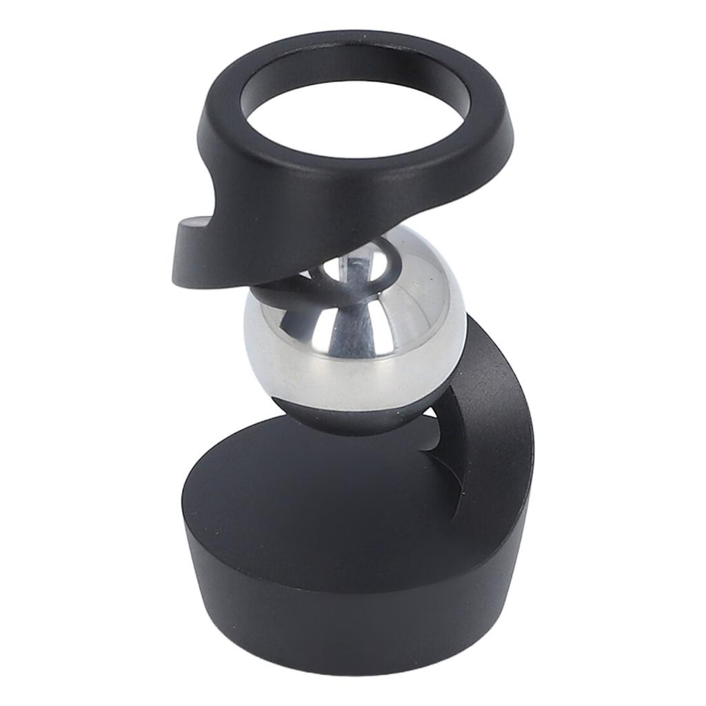 Desktop Suspended Gyroscope Reduce Anxiety Silver Bead Aluminium Alloy Rotating Gyroscope Desk Toy