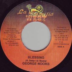 7inch Record GEORGE NOOKS / COOL DADDY - Blessing / I Remember NONE La Familia West 2004 Jamaica Reggae, Ska & Dub Used