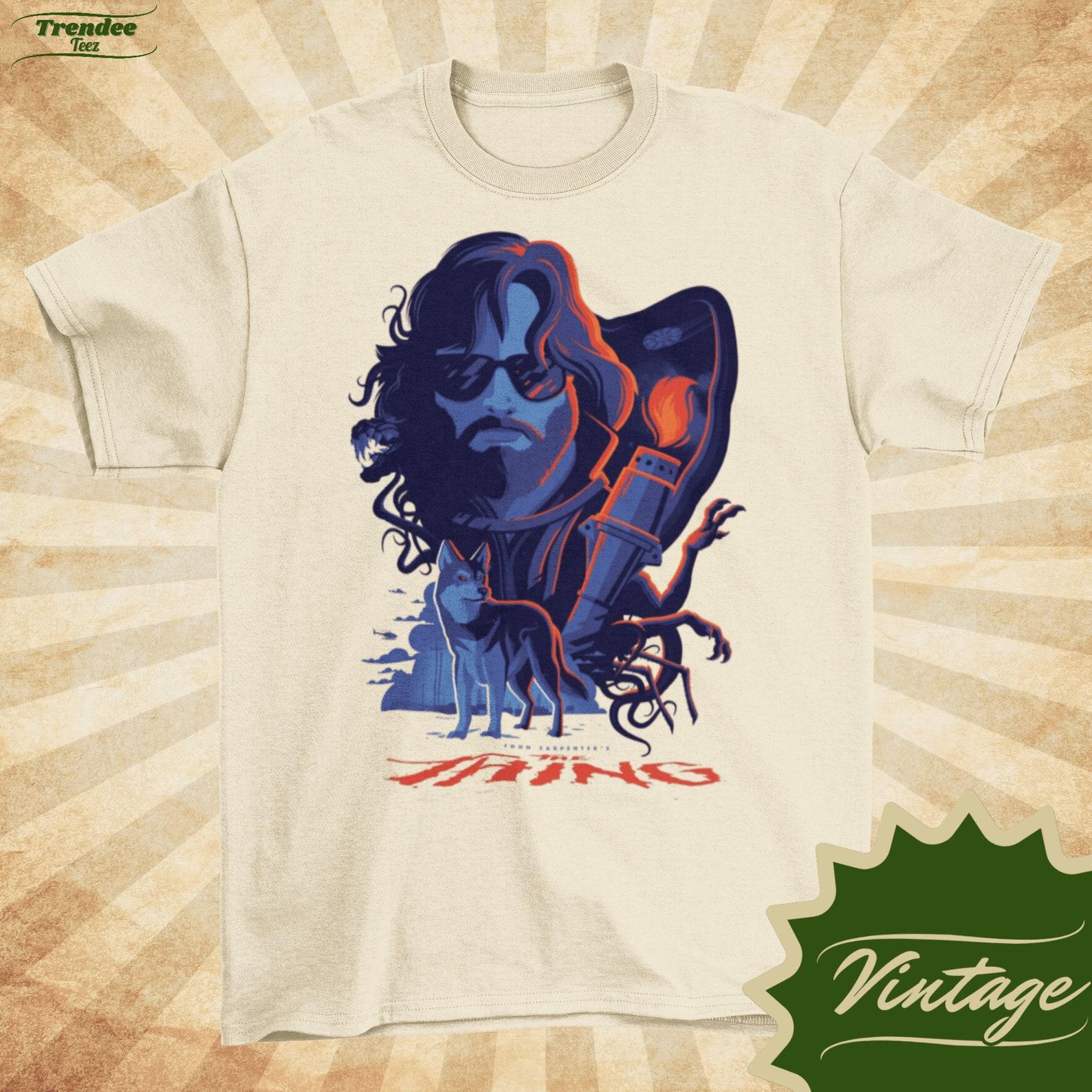 The Thing Movie T-shirt: Vintage Style Graphic Tee S