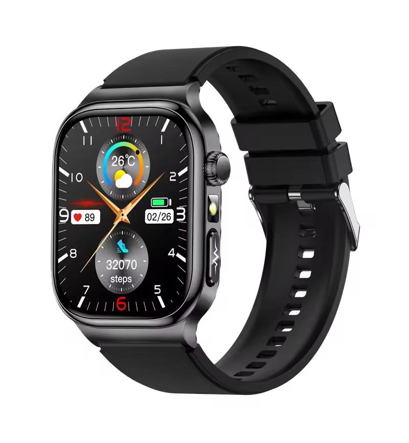 2025 Nursing Health Smart Watch Men ECG Heart Rate Blood Pressure Body Analysis Heart Rate Call Smartwatch