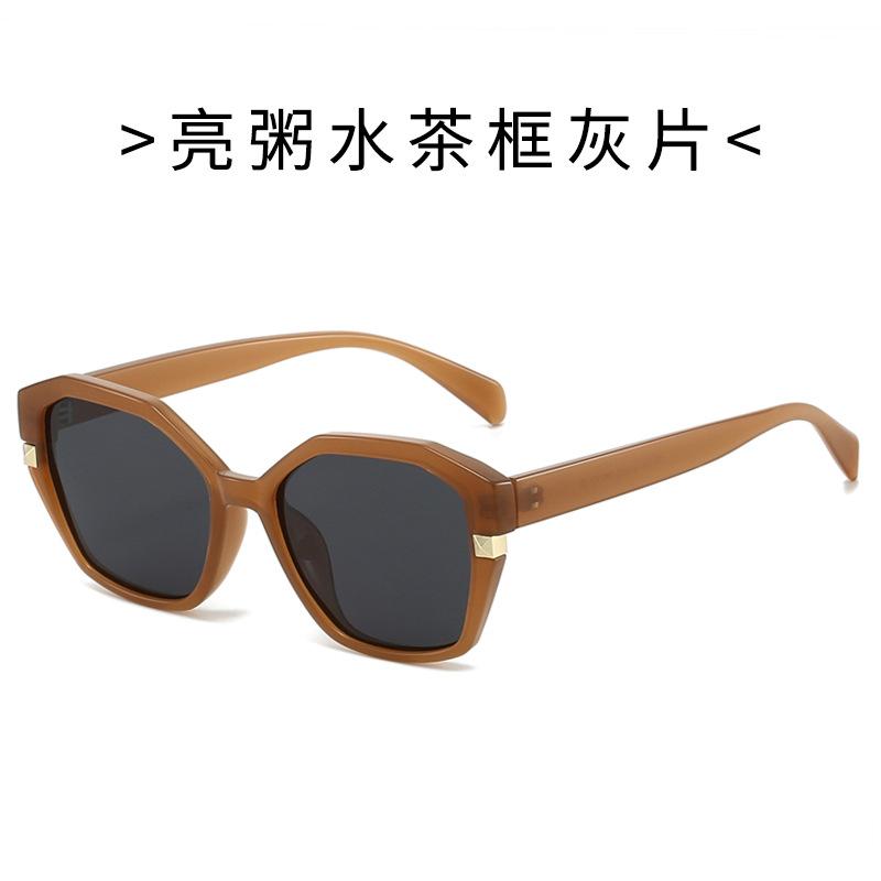 Geometric Frame Sunglasses Tr Material 5 Colors Optional Uv400 Uv Protection Batch