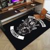 1pc Sons of Anarchy Themed Office Carpet Chair Mats - Durable Polyester Rug for Home Theater, Office, Dorm Room Decor - tA81