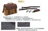 CFT TIME Motorcycle Side Bag with Metal Retro Large Side Leather Brown Clasp, Fittings, Design, Capacity, Belt, Shoulder, Pouch, (2, + Silver)