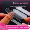 Square Round Glass Nano Nail File & Polishing Buffer - Shiny Nail Art Tool