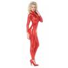 Catsuit Metallic Sexy Stretch Bodysuit Zipper Adult Costume Fashion Jumpsuit