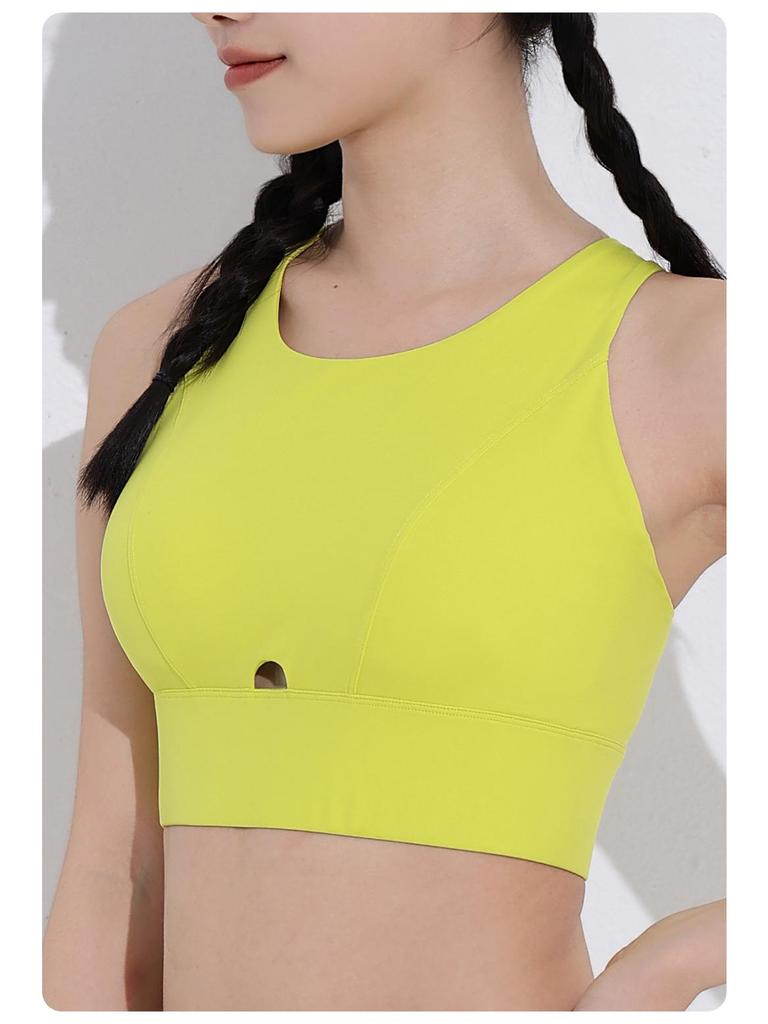 Plus Size High Impact Sports Bra, Beautiful Back Yoga Top (90-200 Jin)