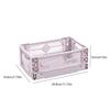 Storage Crates For Organizing 5L Folding Storage Bins Container Basket Desk Organization Cabinet Corner Sundry Organizer With