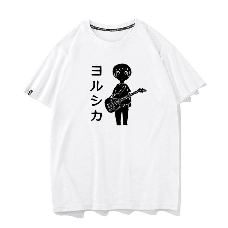 Fun Pure Cotton Cartoon Printed Unisexs And Unisexs Fashionable Loose Short Sleeved Summer New Personalized Casual Tshirt