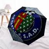 Getafe CF  pattern, automatic folding umbrella, portable and foldable design, 8 ribs, a Christmas or birthday gift.