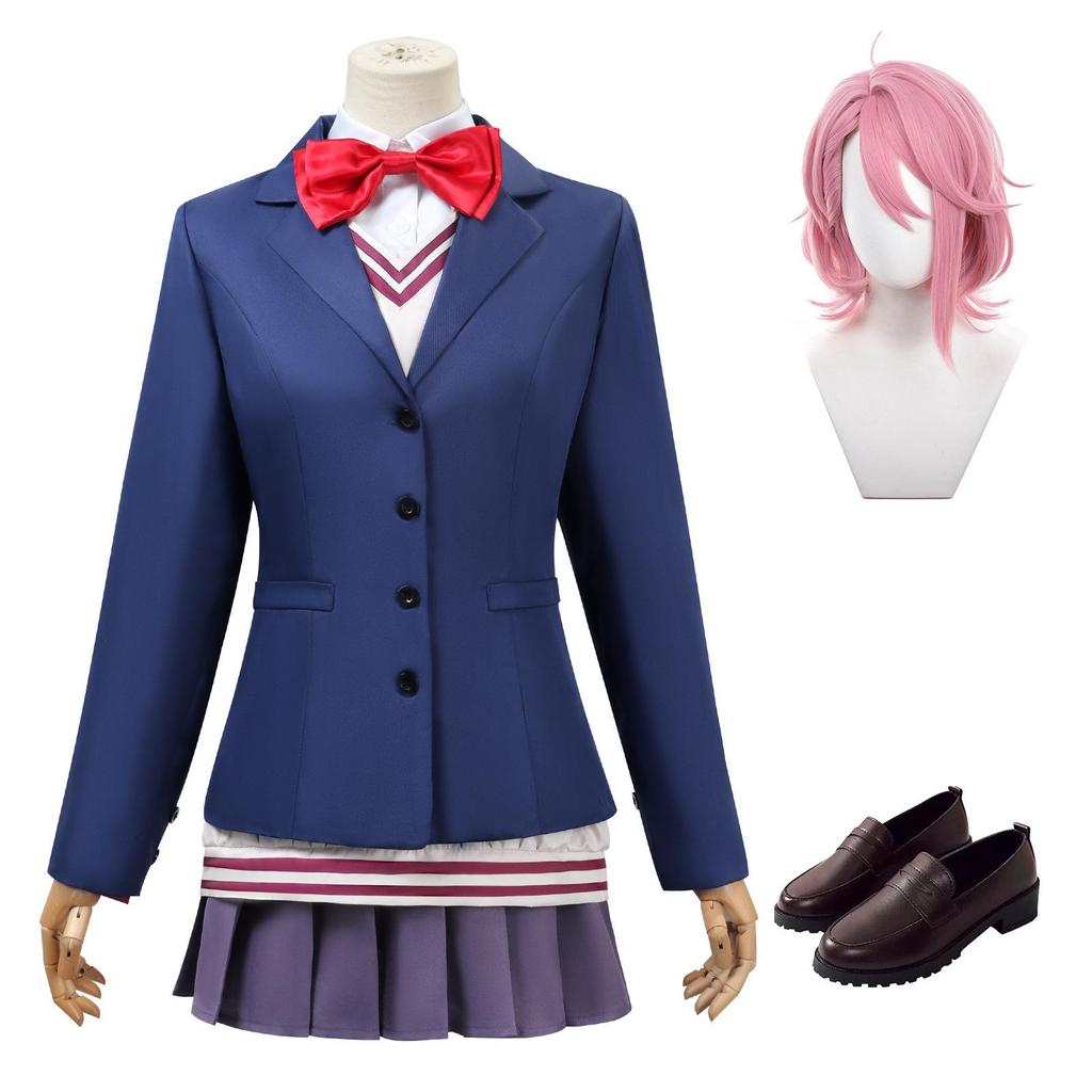 Bold Supernatural Armed Dang Dang Ken Takakura & Momoe Natsume Cosplay Costume 2D