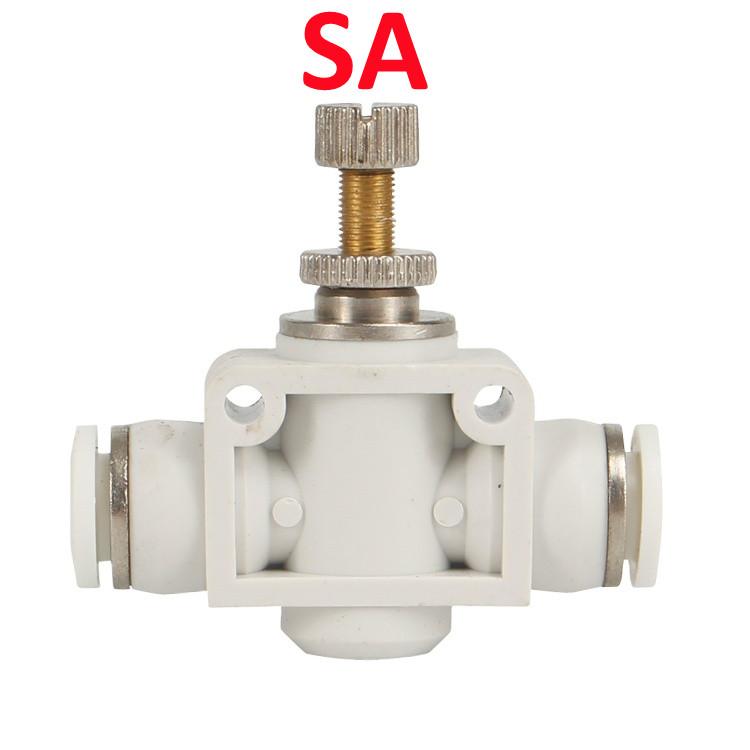 High Quality White Pneumatic Fitting Tube Connector Water Pipe Push In Hose 4/6/8/10/12/14/16mm PU PY PK PE PV SA PZA PLM SA-B