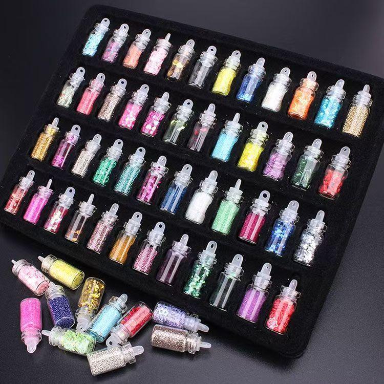 10Pcs Mini Glass Empty Bottle Small Wishing Bottle DIY Jewelry Keychain Pendant Empty Bottle Transparent Hanging Small Bottle