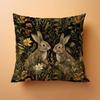 Botanische Konijn Kussenhoes Dubbelzijdig 2Dprint Tijdloos Zacht Kussenhoes Woonkamer Slaapkamer Sofa Decor Betoverende Sfeer Cadeau