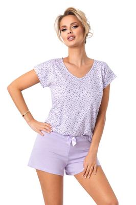 Damen-Baumwollpyjama mit Shorts - Fiorella short