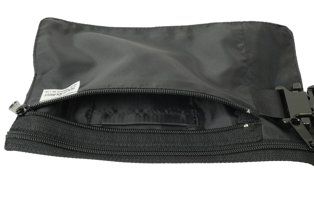 Close Series Waist Compact Travel Valuables Made in Credit Secret Pouch Pouch, Japan, Passport, Cards, Anti-Theft,