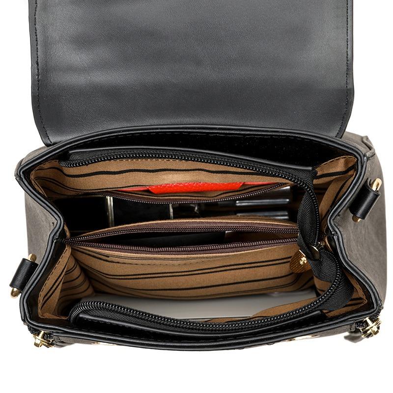 New High-end Versatile Handbag Niche Light Luxury Texture Shoulder Bag Women's Casual Simple Messenger Small Square Bag