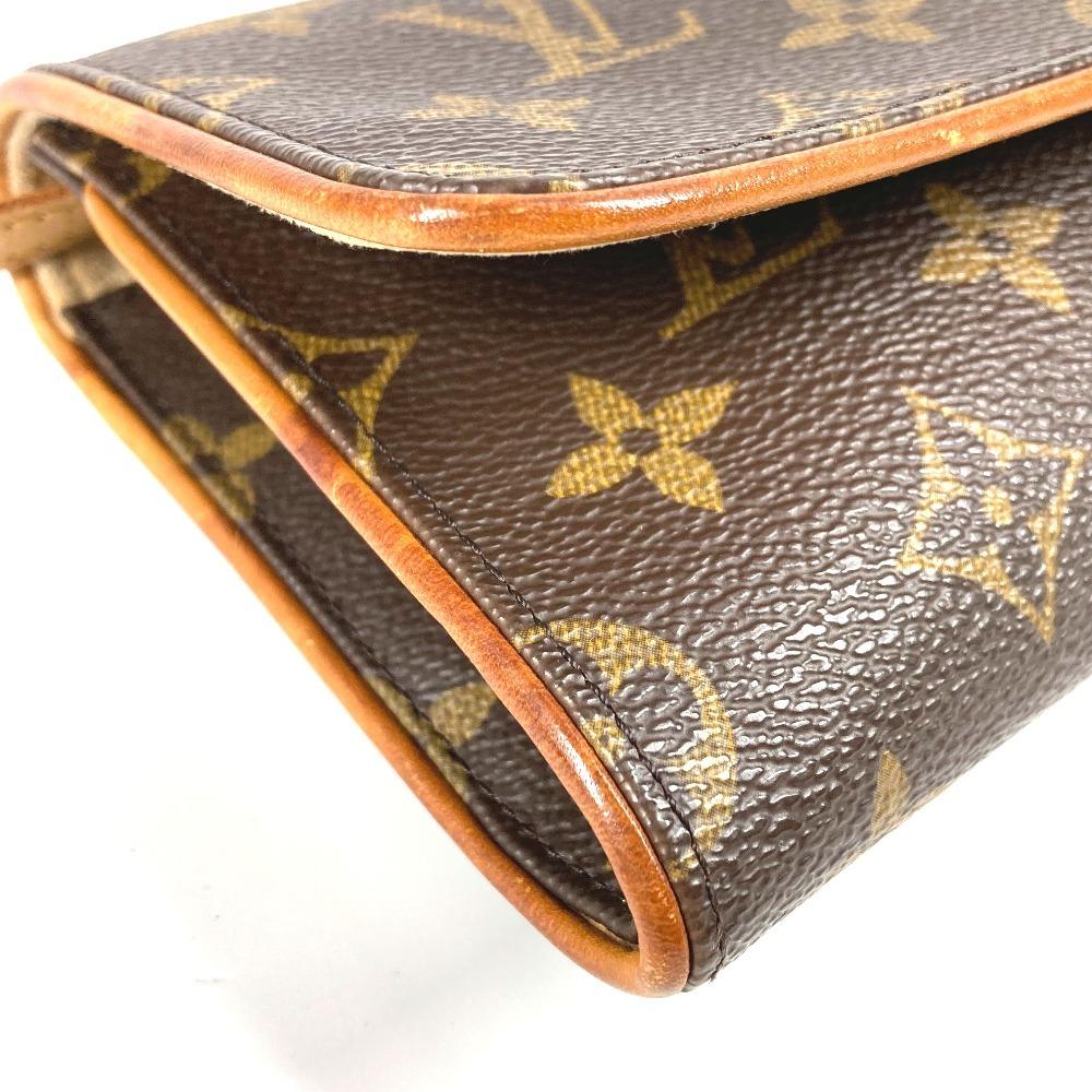 Louis Vuitton M51852 Monogram Pochette Twin GM 2WAY Bag Shoulder Bag Brown