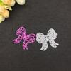 2Pcs Lace Bowknot Metal Cutting Dies Stencils For Card Making Decorative Embossing Suit Paper Cards Stamp DIY