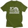 Trust Me I Am An Engineer Graphic Tee Unisex Slim Fit Cotton Streetwear T-Shirt
