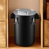 Electric Grain Mill Grinder, 600W High Power Commercial Spice Grinder, 25L Pulverizer Powder Machine with Galvanized Sharp Blades, for Dry Grains,