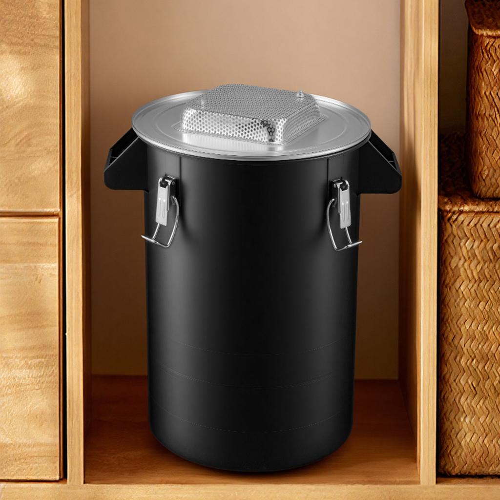 Electric Grain Mill Grinder, 600W High Power Commercial Spice Grinder, 25L Pulverizer Powder Machine with Galvanized Sharp Blades, for Dry Grains,