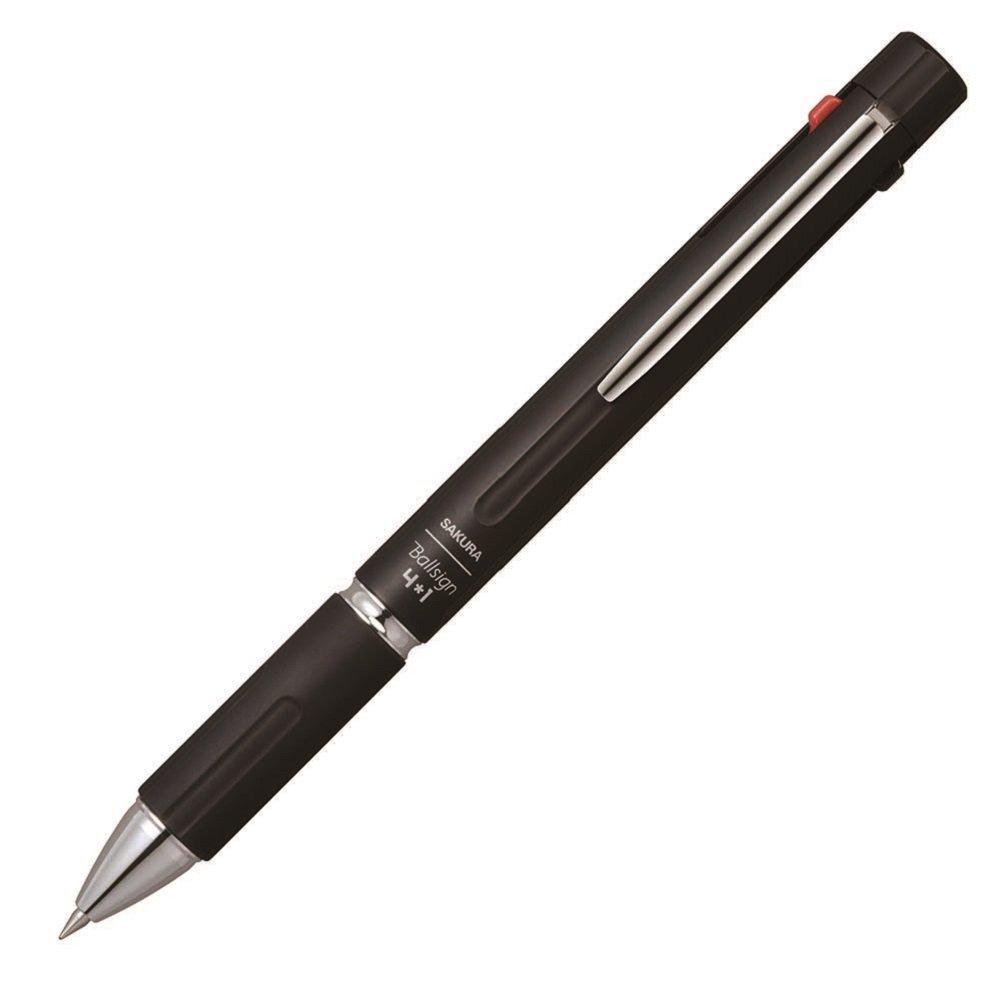 Sakura Crepas Multifunctional Pen Ball Sign Black 4+1 GB4M1004#49