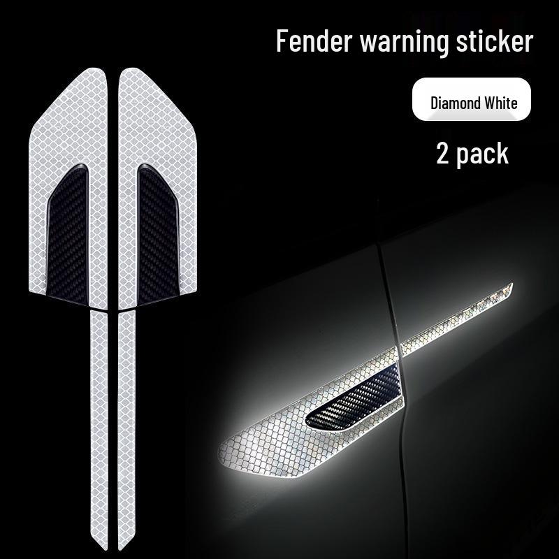 Carbon Fiber Car Body Decoration Stickers & Air Vent Accent