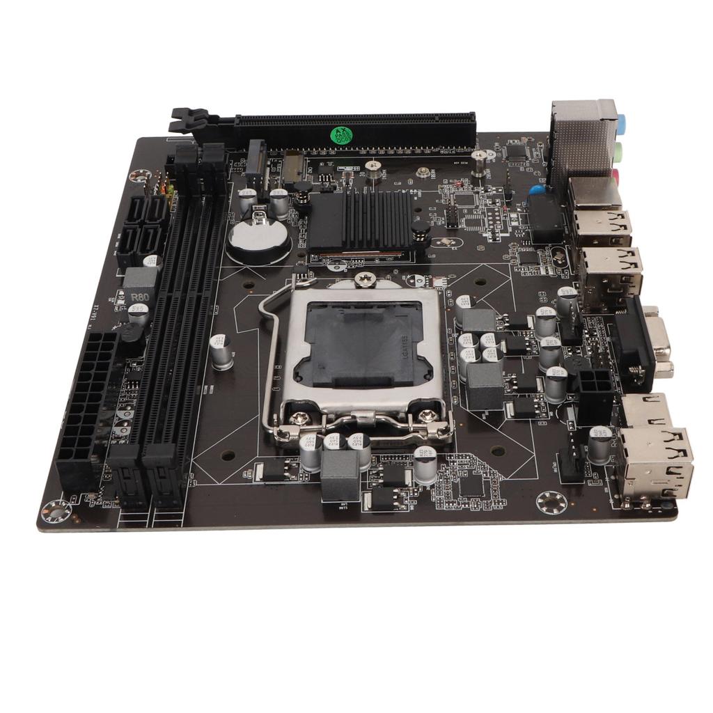 LGA 1155 Motherboard M.2 VGA HD Output Dual Channel DDR3 6 USB2.0 PCIE X16 Mini ITX Motherboard for Computer PC