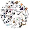 35pcs-50pcs Playful Halloween Stickers Halloween Cute Graffiti Decals Stationery Stickers For Guitar Laptop Helmet Skateboard