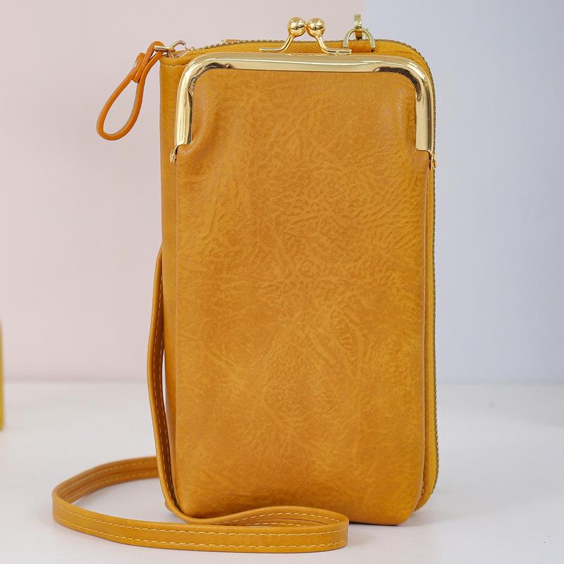Dámská taška Crossbody taška Light Luxury Mini Small Bag Peněženka na více karet Taška na mobilní telefon